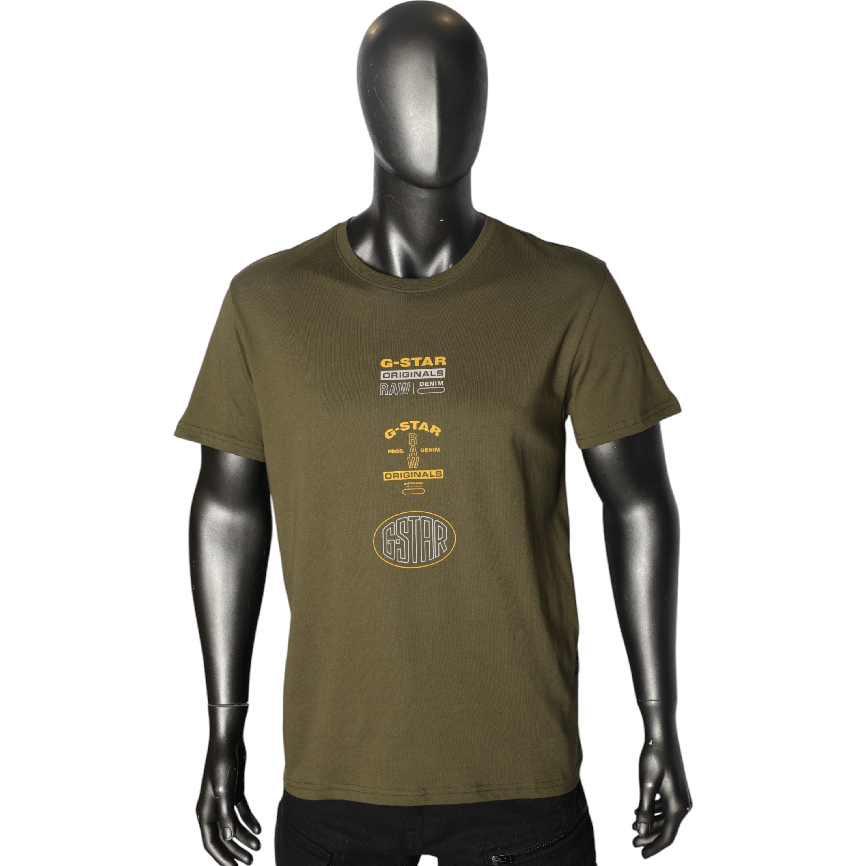 G-Star T-Shirt Multi Originals Shadow Olive
